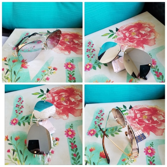 Accessories - Unique thich pilot Elegant Square SunglassesCompo